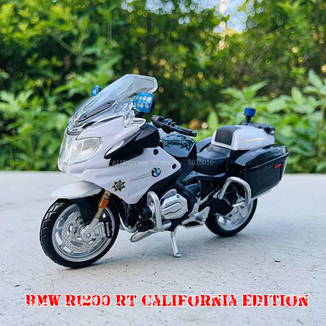 Maisto 1:18 BMW R1200 RT Portugal Police motorcycle series original authorized simulation alloy motorcycle model toy car BMW R1200 RT