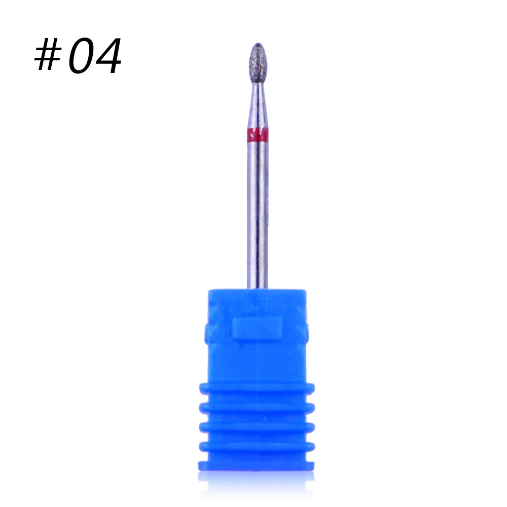 20 Types Milling Cutter For Manicure Diamond Nail Drill Bits Rotate Burr Electric Nail Drill Pedicure Remove Tool Accessory