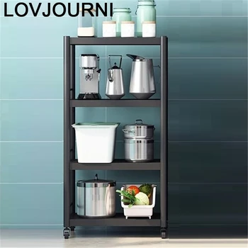 

Shelf Repisas Y Estantes Home Storage Rack Etagere Organizacion Scaffale Organizer with Wheels Prateleira Trolleys Shelves