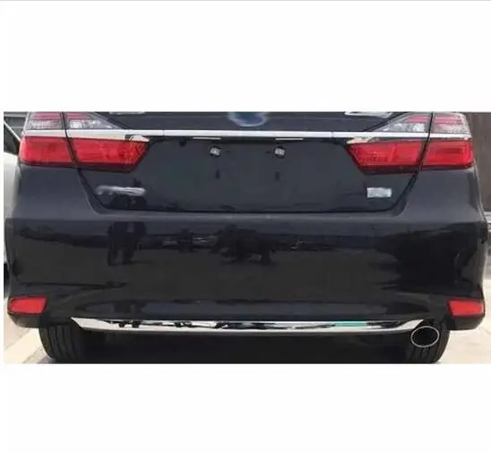 Автомобильный Стайлинг хромированный бампер для Toyota Camry накладка задняя Защита Наклейка для Toyota Camry