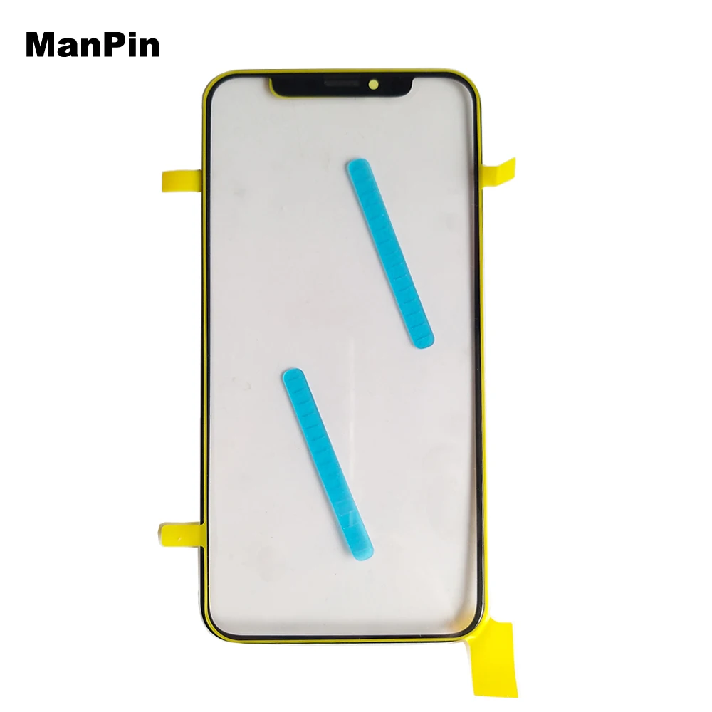 

Mobile Phone Screen Glass with Ear Mesh for iPhone 11Pro MAX XS X LCD Display Panel Front Lens Replace Parts OCA Laminating Use
