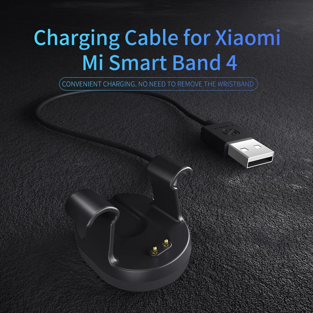Mi band 4 зарядное устройство док станция USB зарядка данных Док кабель портативное