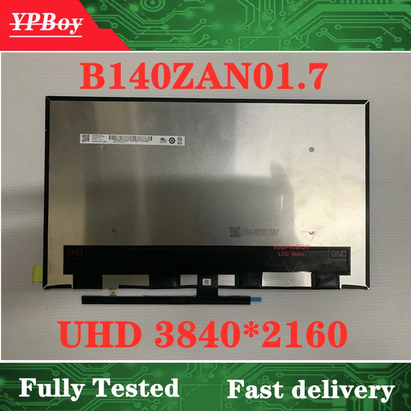 ЖК дисплей 14 дюймов для ноутбука Lenovo B140ZAN01.7 UHD 4K 3840*2160 P/N SD10X88931 FRU 5D10X88929|ЖК-экран