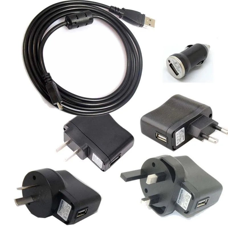 Сетевой USB адаптер переменного/постоянного тока для камеры зарядное устройство +