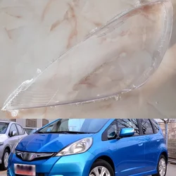 Abat jour en verre transparent pour Honda fit 11 13, 2 pièces, couvercle de phare avant 