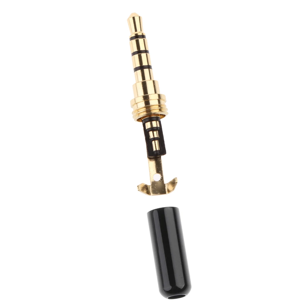 DIY 3.5mm Jack Port Male Head Headset Accessories Replacement for Earphone