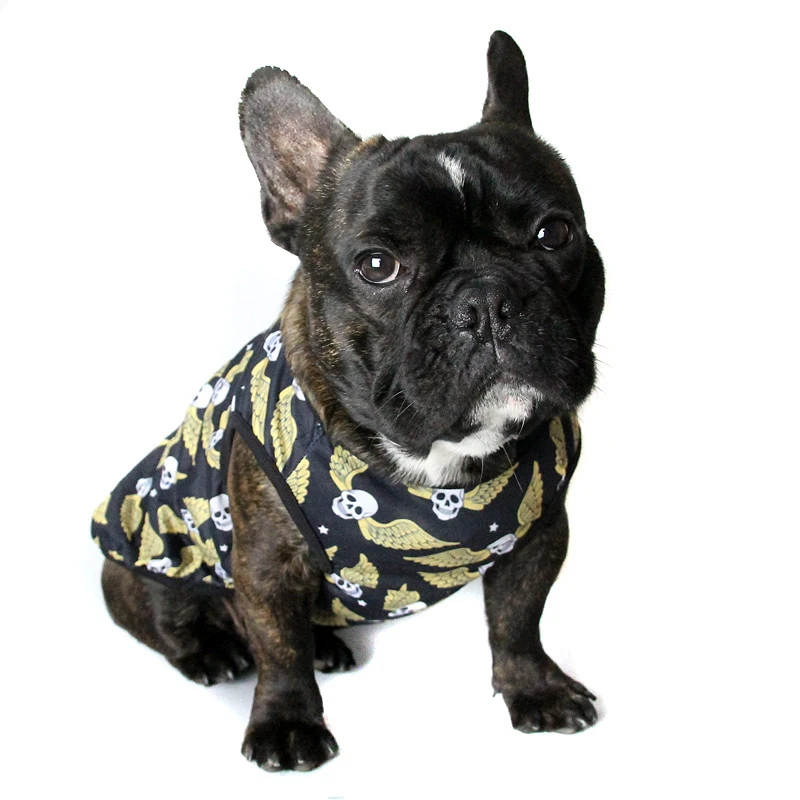 Жилет для домашних собак летняя одежда для собак кошек одежда для Йорка Чихуахуа щенок Одежда Мопс французская одежда для бульдога Шнауцер Frenchie корги футболка для домашних животных