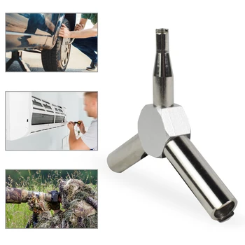 

Multifunctional Air Valve Key Tool Outdoor Hunting Training Tools Stainless Steel KSC / WA Magazine Detaching Valve Key