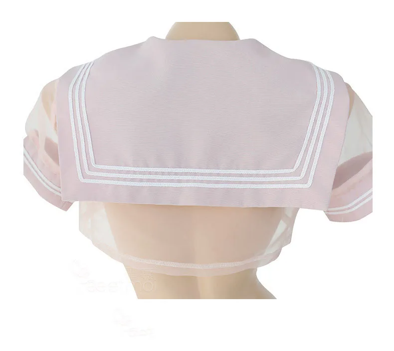 Japanese Sexy Lingerie See Through Student Cosplay Anime School JK Uniform Kawaii Clothing Sailor School Girl Costume