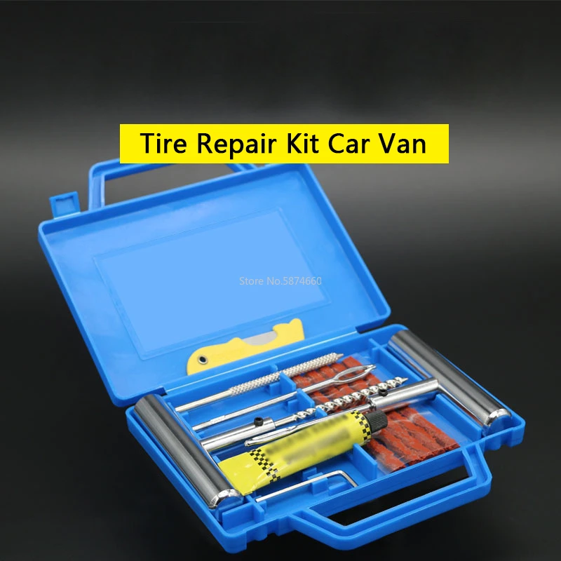 Tire Repair Kit Car Van Motorcycle Bike Tire Repair Tools Emergency