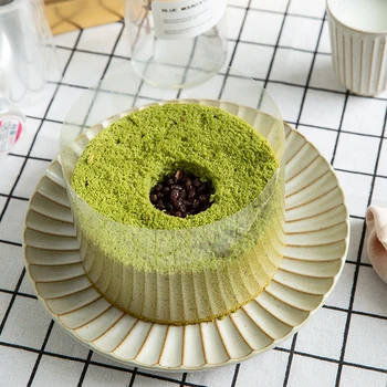 

1 Roll Cake Surround Film Transparent Cake Collar Kitchen For Baking Durable