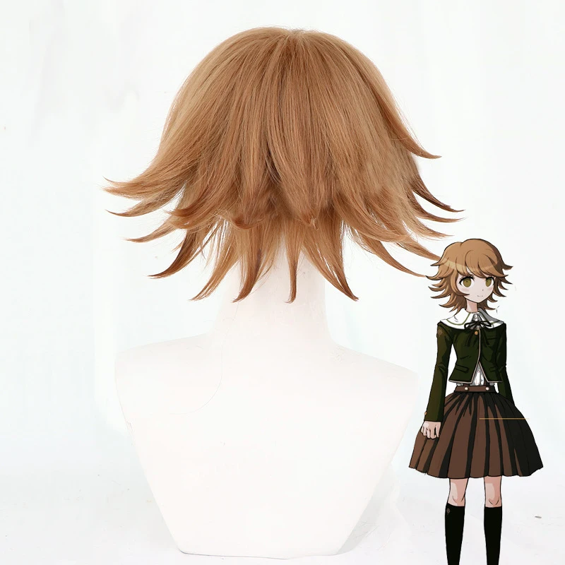 Kuma Chihiro Fujisaki Cosplay Costume Danganronpa Fujisaki Cosplay Wig Women's JK Uniforms Suit Halloween Carnival Costume0 (11)