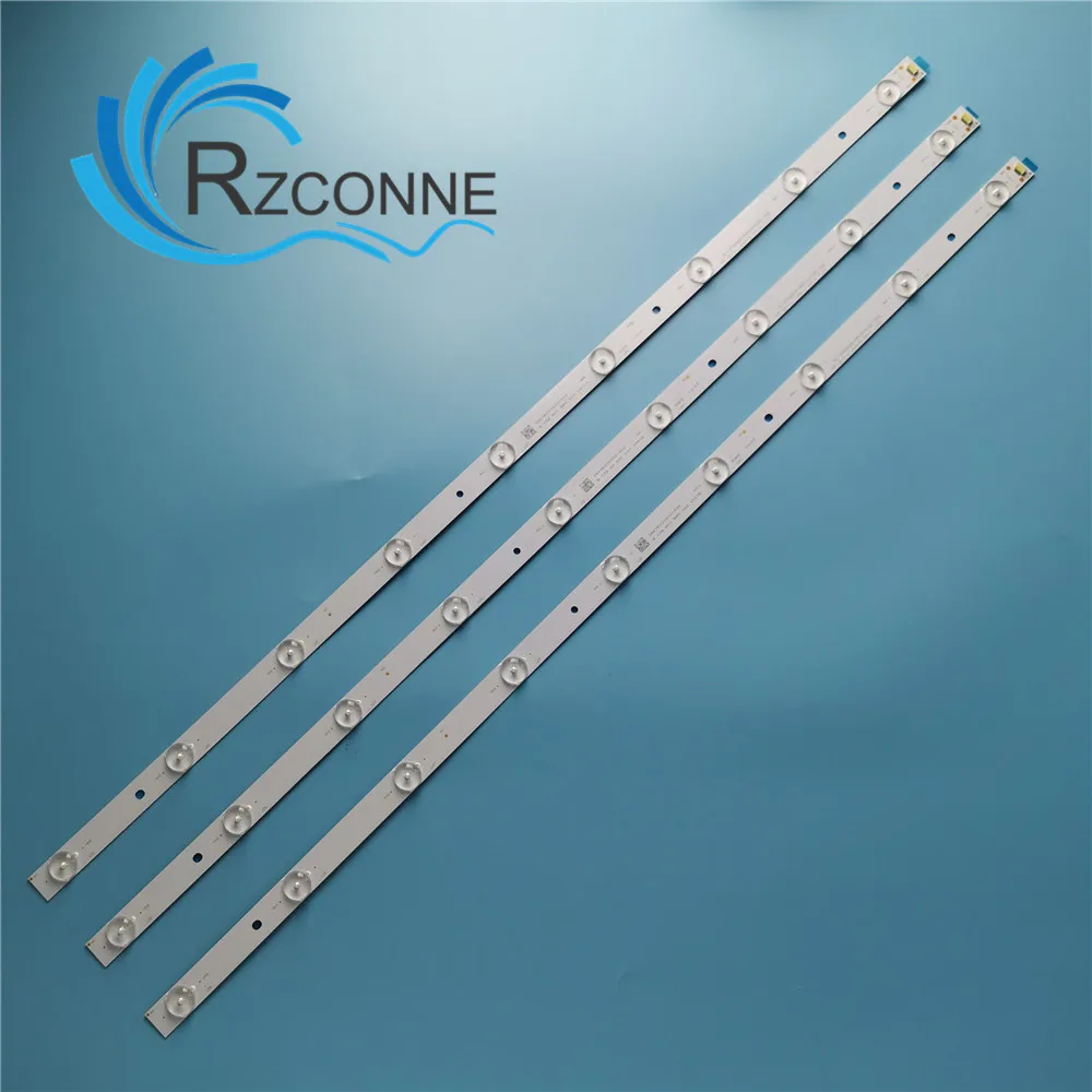 

3 шт., алюминиесветодиодный светодиодные ленты для подсветки телевизора 70 дюймов, 720 х17 мм