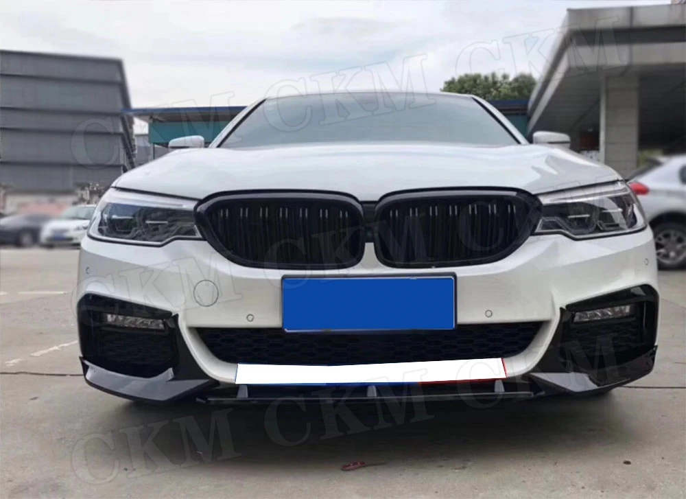 Передний спойлер для губ из углеродного волокна серии 5 BMW G30 G31 520i 530i 540i M Sport 2017 2018