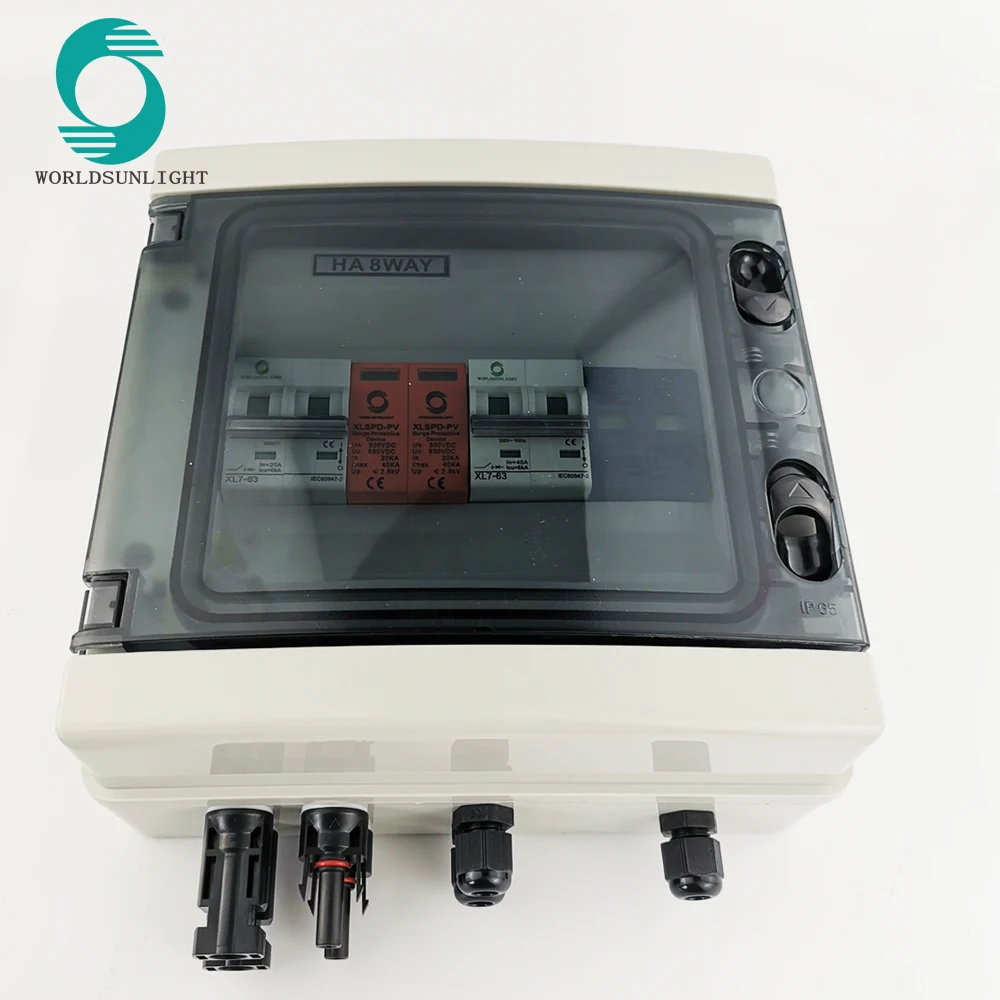WSDB PV IP65 550V DC Солнечная фотоэлектрическая комбайнер для рынка Вьетнама|Система| |