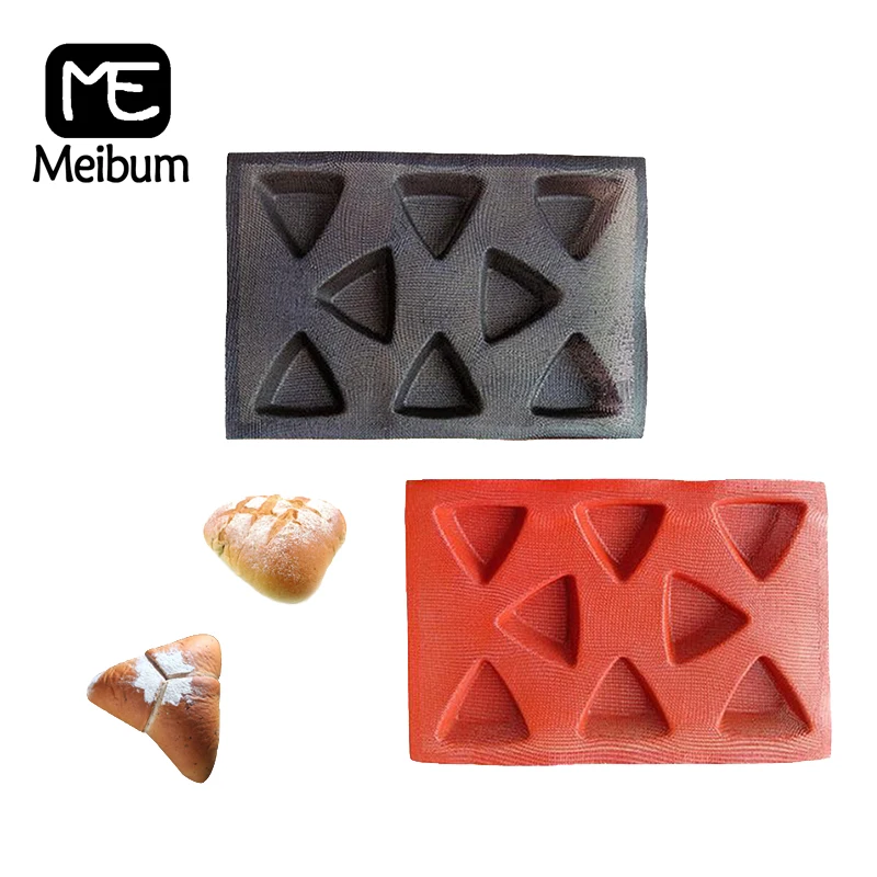 Meibum 2 типа домашняя Eclair булочка выпечка, Багет плесень печенье хлеб выпекать антипригарный лоток пористого стекловолокна силиконовые формы
