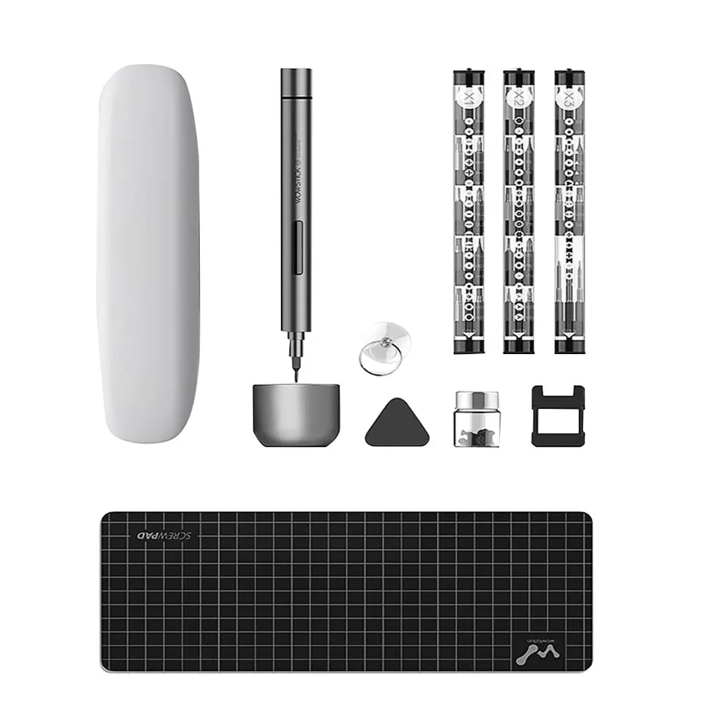 Wowstick 1F+ набор отверток обновленная версия прецизионных электрических литиевых мини-инструментов для ремонта мобильного телефона