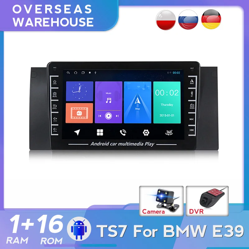 Android USB радио для BMW X5 E53 E39 стерео 5 серии мультимедиа аудио GPS навигация Carplay SWC |