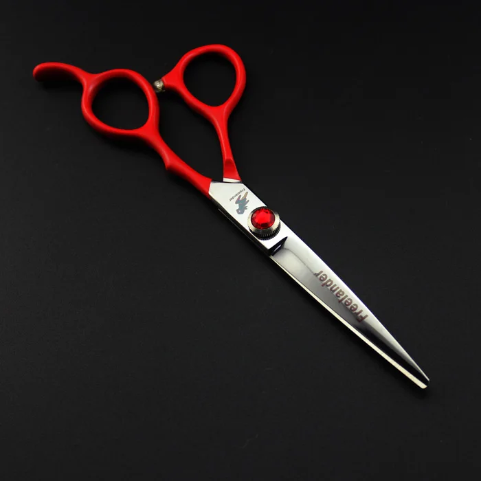 cutting scissors 6,0 дюймов Япония Парикмахерские ножницы Профессиональные парикмахерские ножницы для стрижки волос Набор Салон стрижка Горячая расческа-ножницы - Цвет: cutting scissors