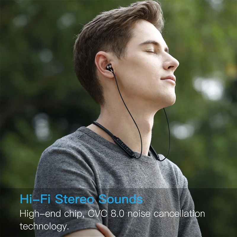 Wireless Earphone With Microphone Ear Phones Call Sports Gaming Bluetooth Headphone (4)