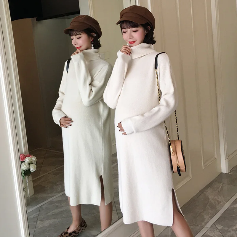 slimming sweater dress