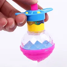 1 шт. мигающий Экстремальный скоростной спиннинг Забавная детская светящаяся игрушка Классический вращающийся гироскоп красочный мигающий светодиодный светильник Рождественский подарок