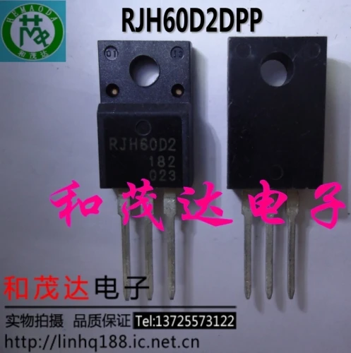 10 шт./лот RJH60D2 RJP60D2DPP TO-220F 600V на