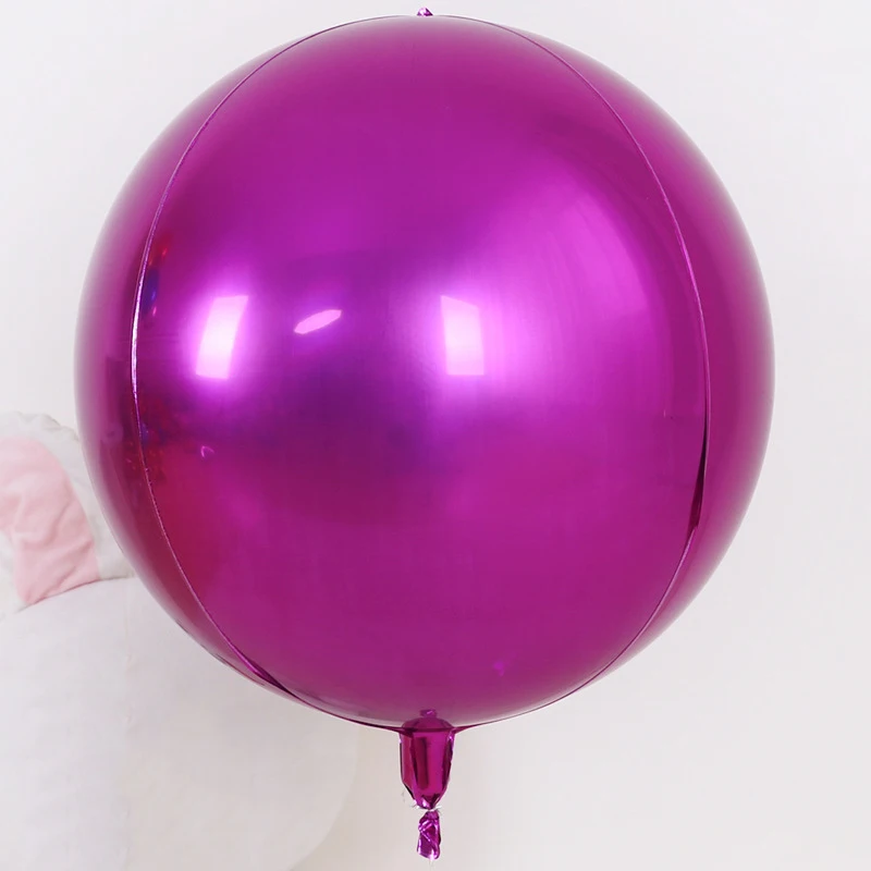 purple x1 Круглый шар шарики Свадебные украшения день рождения поставки воздушный шар золотой розовый серебряный 3 размера на выбор - Цвет: purple x1