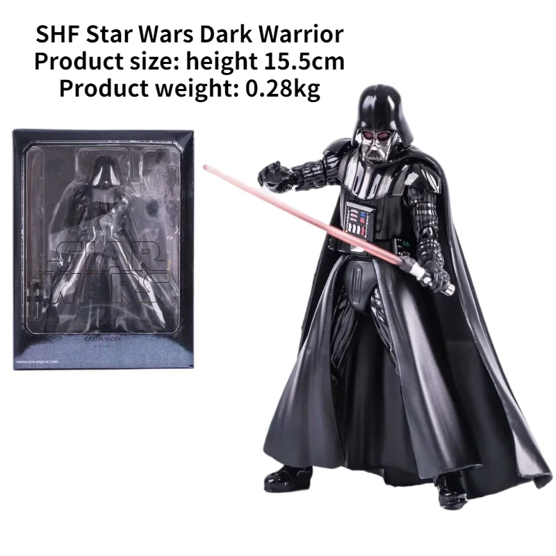Star Wars Force Awakens SHF Dark Warrior Darth Vader Actionable 716 Model Decoration Christmas Gift for Children Actionfigure | Игрушки и