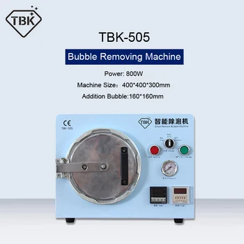 

TBK-505 Multi-Functions Bubble Remove Machine Autoclave Built-in Air Compressor OCA Defoamer For Phone LCD Screen Refurbish