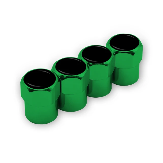 Car Tire Valve Stem Cap Bolt-in Aluminum Valve Caps Car Styling for Toyotas Accessories Corolla Highlander Camry FJ RAV4 Cruiser 4pcs For Green