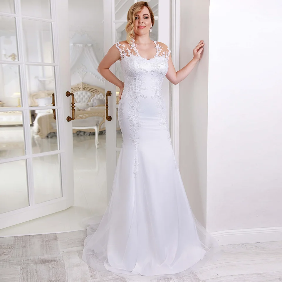 wedding dresses for big women