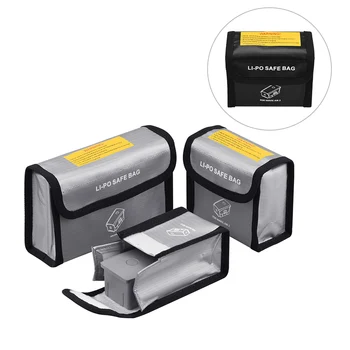 

for DJI Mavic Air 2 Drone LiPo Battery Safe Bag Explosion-proof Protective Bag Battery Storage Case for mavic air 2 Accessories