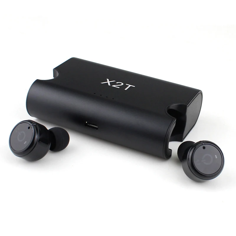 TWS X2T портативные настоящие беспроводные наушники мини Bluetooth 4 2 стерео для Iphone samsung