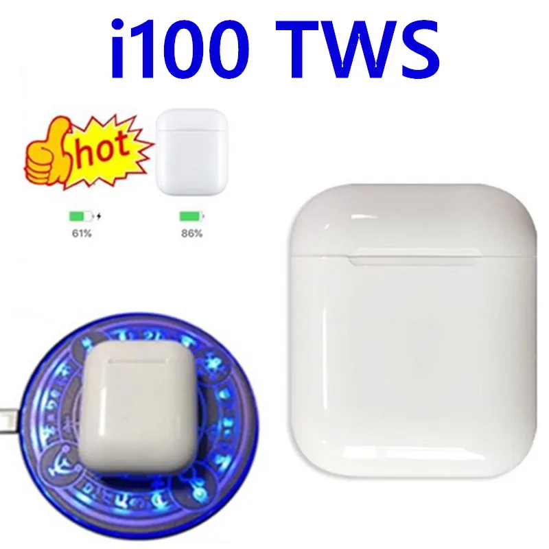 

i100 TWS po p up Touch control Bluetooth 5.0 headset Super bass Wireless Earphone i100 PK i15 i90 LK TE9 i50 i30 i20 i60 i80 tws