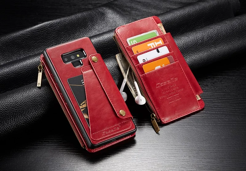Note9 чехол для samsung Galaxy Note 9 кожаный чехол держатель карты Стенд Книга Флип чехол для Galaxy samsung Note 9 кошелек чехол etui