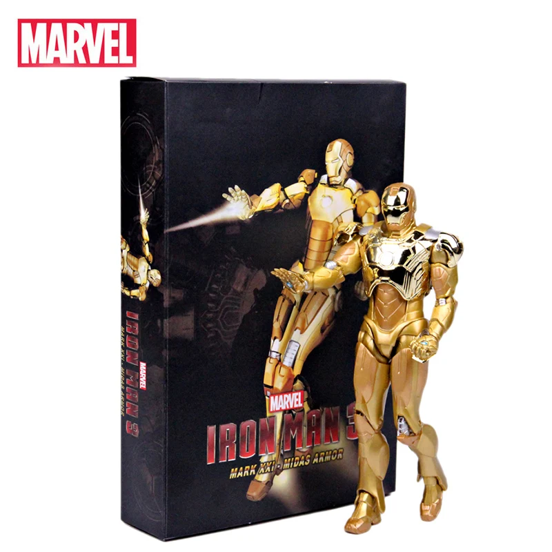 

Marvel Avengers Iron Man Action Figure Model MK42 MK43 MK21 IronMan Collection Doll PVC figure Birthday Gift Toy For Children