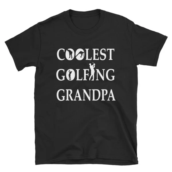 Golfing футболка с надписью Grandpa подарок на день отца идея для Дедушки | Мужская