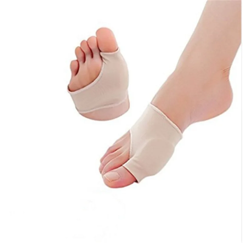 2 шт., гелевый корректор, растягивающийся нейлоновый валиковый протектор, защита для пальцев ног, ортопедические принадлежности