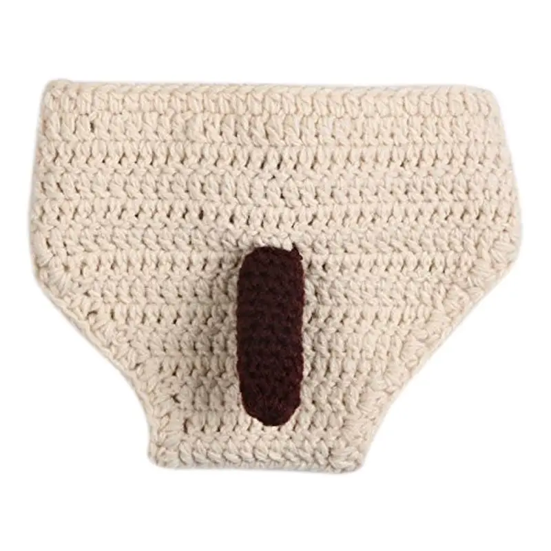 Горячая MSFS детские вязаные крючком фото реквизит детская шапочка ручной работы пеленки наряд собаки