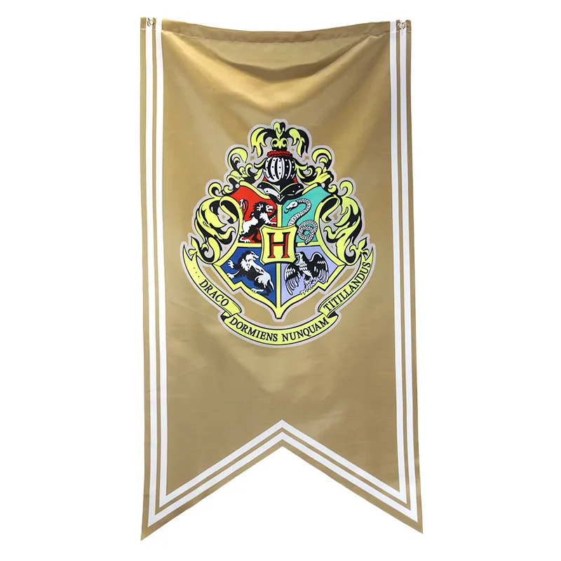 Style 5 70x125 см волшебный колледж Лев четыре флаг баннер флаг настенный плакат-наклейка для дома вечерние школы для дома сада улицы вечерние мультфильм - Цвет: Style 5