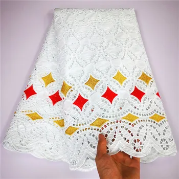 

2020 New arrival african Bazin riche fabric with beads embroidery lace / bazin riche dress material Nigerian 9L081405