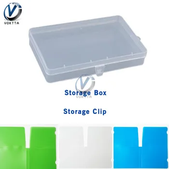 

Transparent Rectangle Mask Storage Box Portable Mask Foldable Storage Clip Pollution Prevention Plastic Face Mask Storage Holder