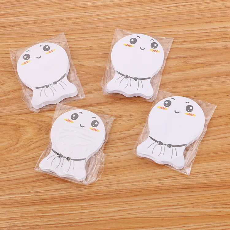

Creative Sunshine Doll Sticky Note Cute Smiley Note Paper N Times Post 75PCS