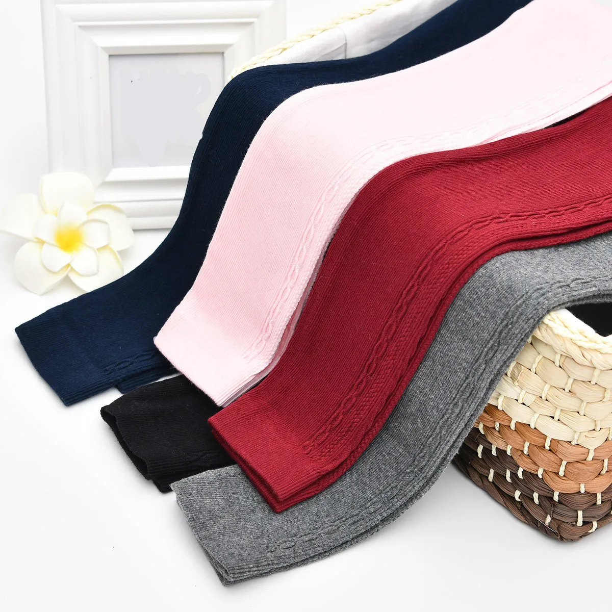 Детские леггинсы 2019 новые осенние однотонные хлопковые детские теплые штаны для