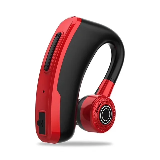 V10-RED Новые V9 V10 бизнес Bluetooth наушники с микрофоном голосовые беспроводные наушники Bluetooth гарнитура для привода шумоподавление - Цвет: V10-RED