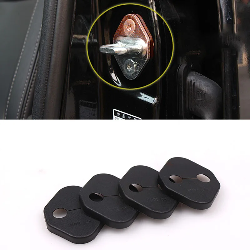 Door Lock Protection Cover Modified Protective Punching For Toyota RAV4 RAV-4 2019 2020 2021 Car Accessories | Автомобили и