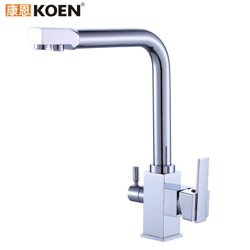 

Copper Purified Water Kitchen Faucet Hot And Cold Mixing Water Single Handle Kitchen Faucet Sanitary Ware Hot Sales