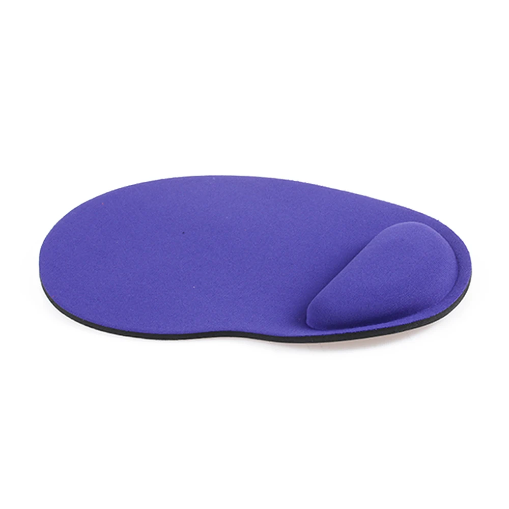 Поддержка запястья защита эргономичная удобная мягкая мышь Подушка нескользящая Коврик для Мыши для ПК Ноутбук Периферийные комплектующие - Цвет: Purple