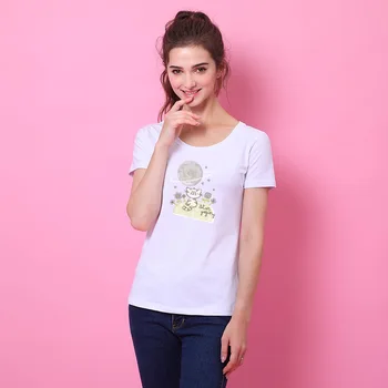 

T shirt Harajuku Gray Tumblr Women T-shirt Kawaii T shirt Femme